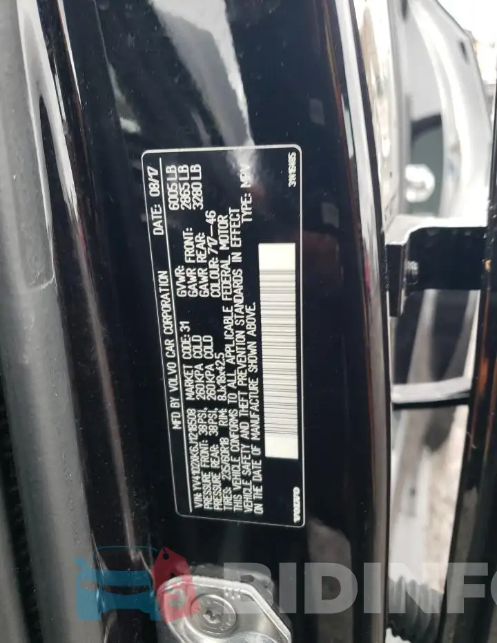 YV4102XK6J1218508 Photo# 12