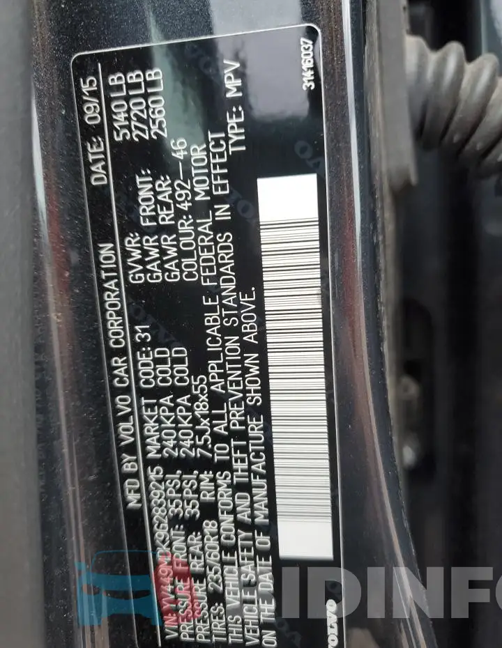YV449MDK9G2839215 Photo# 12