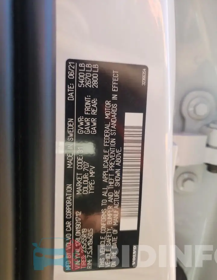 YV4L12RL0N1901712 Photo# 12