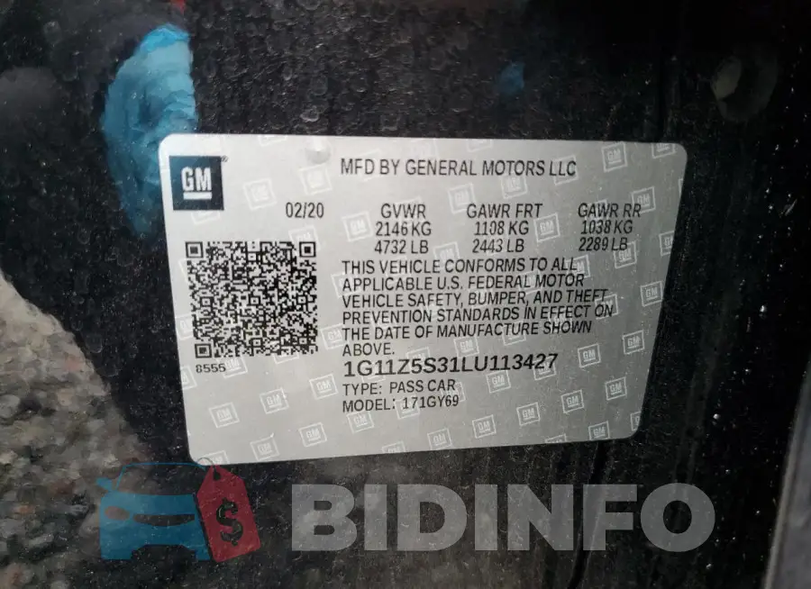 1G11Z5S31LU113427 Photo# 12