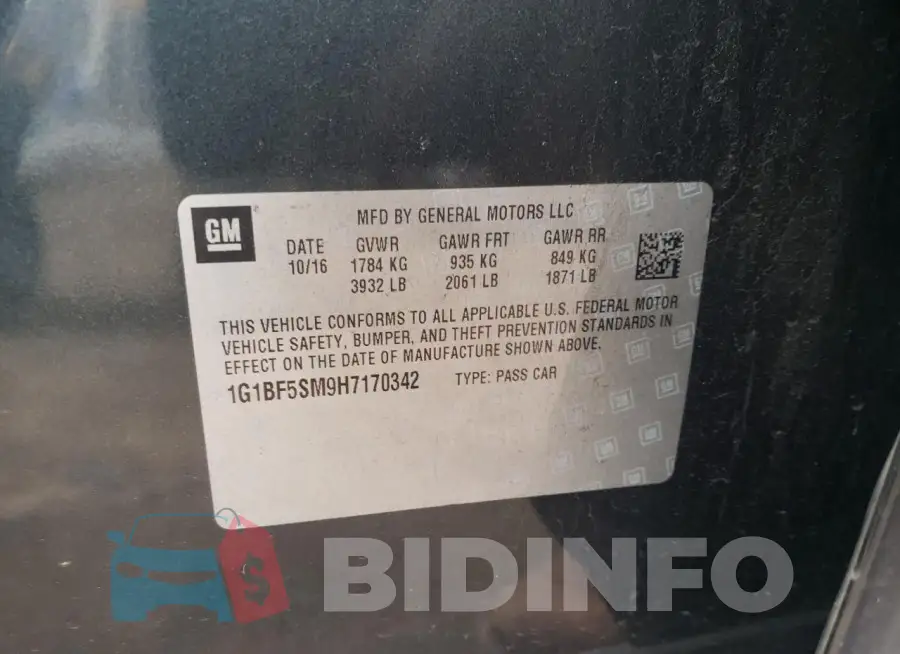 1G1BF5SM9H7170342 Photo# 12
