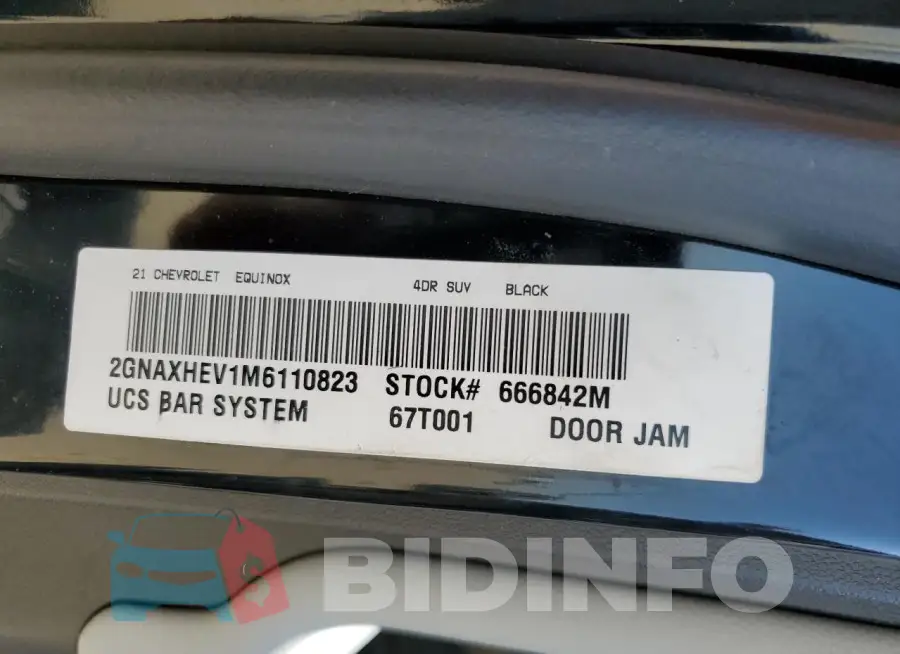2GNAXHEV1M6110823 Photo# 14