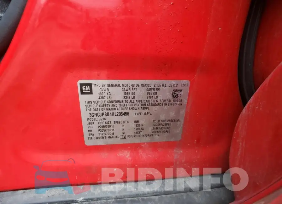 3GNCJPSB4HL205456 Photo# 13