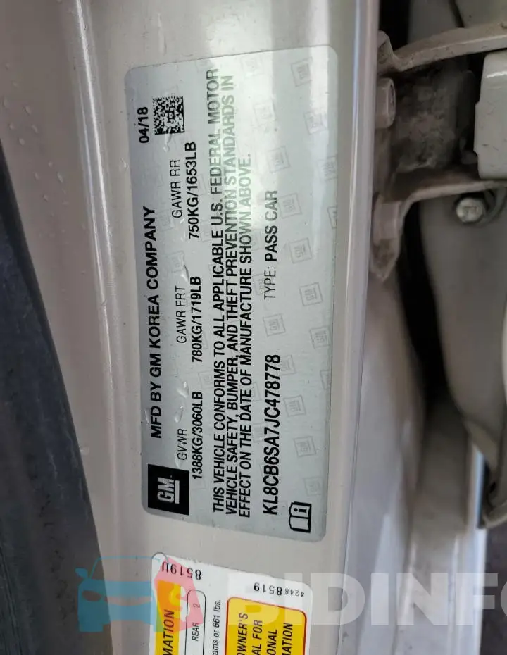 KL8CB6SA7JC478778 Photo# 12