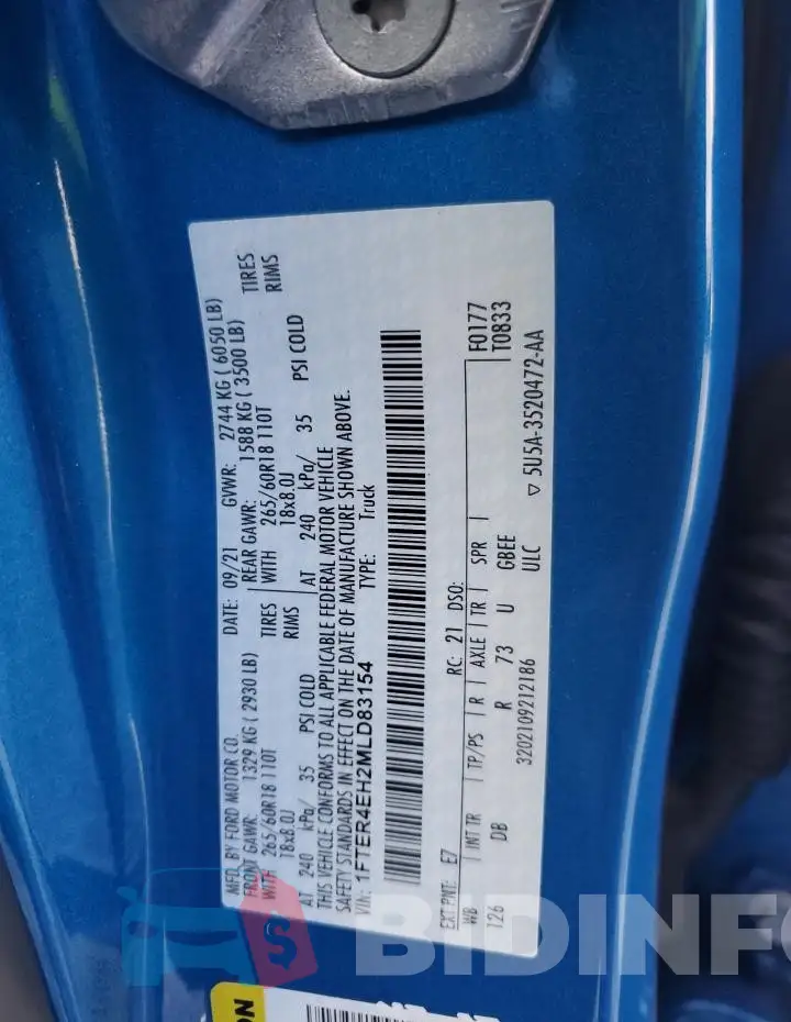 1FTER4EH2MLD83154 Photo# 12