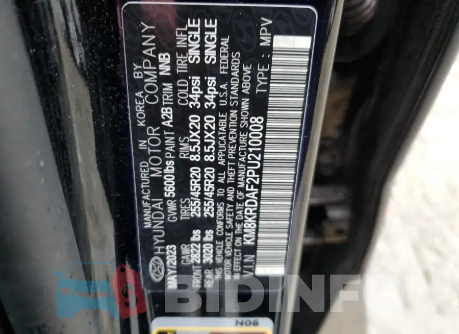 KM8KRDAF2PU210008 Photo# 13