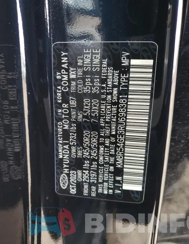 KM8R54GE3RU698381 Photo# 12