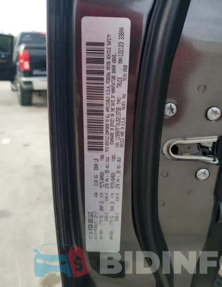 1C6RR7FTXJS213736 Photo# 12