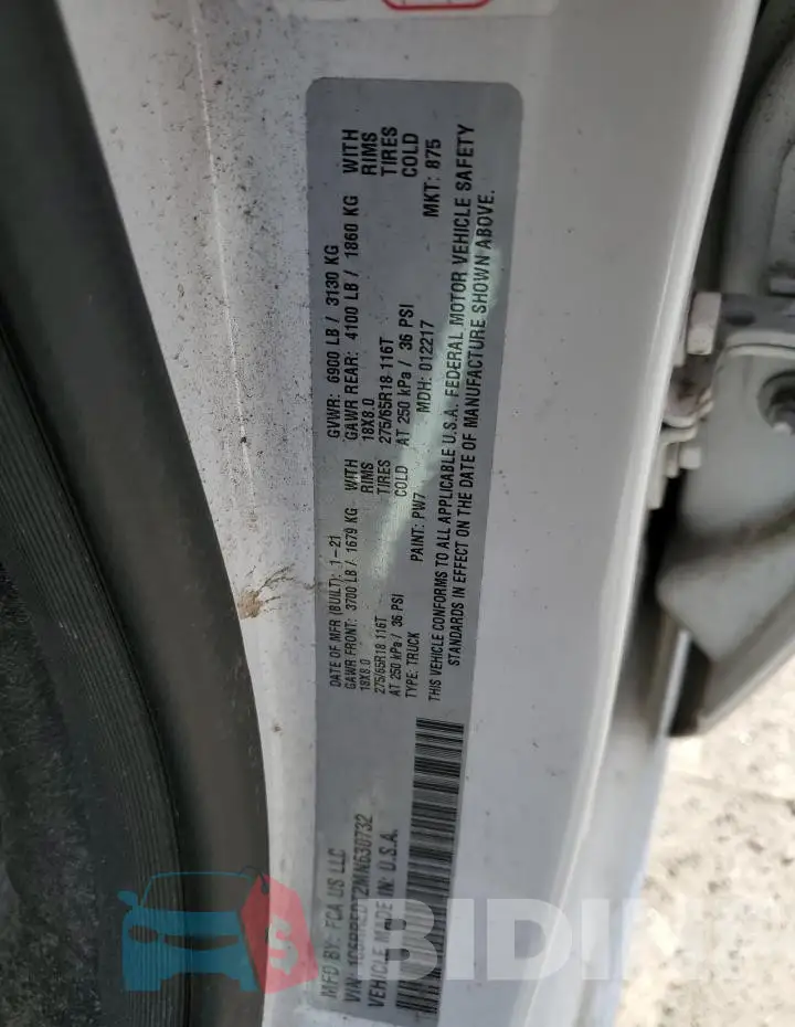1C6RREDT2MN630732 Photo# 12