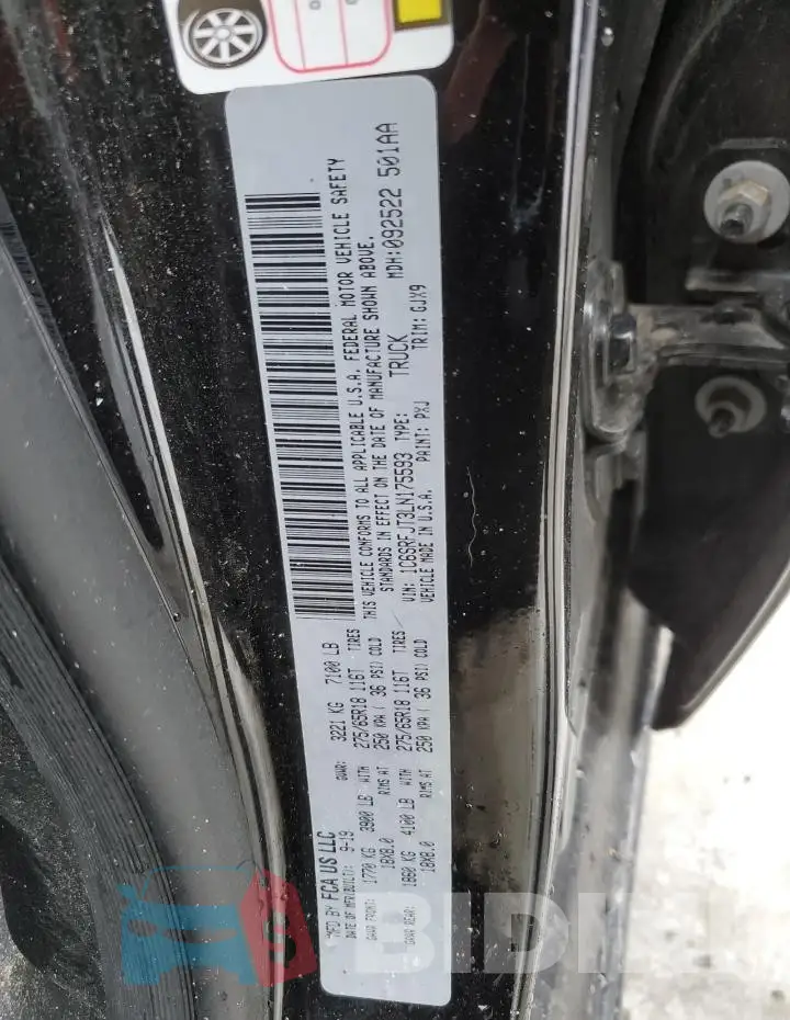 1C6SRFJT3LN175593 Photo# 12