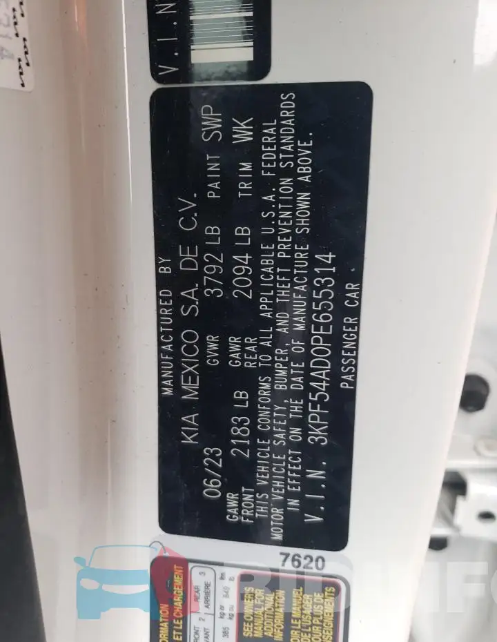3KPF54AD0PE655314 Photo# 13