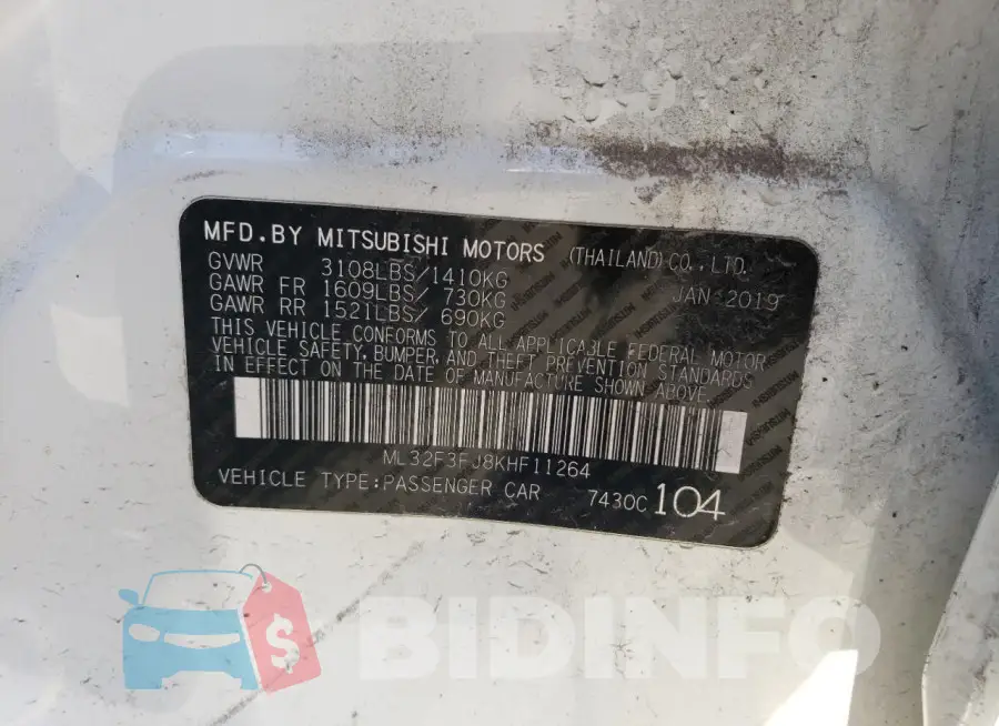 ML32F3FJ8KHF11264 Photo# 12