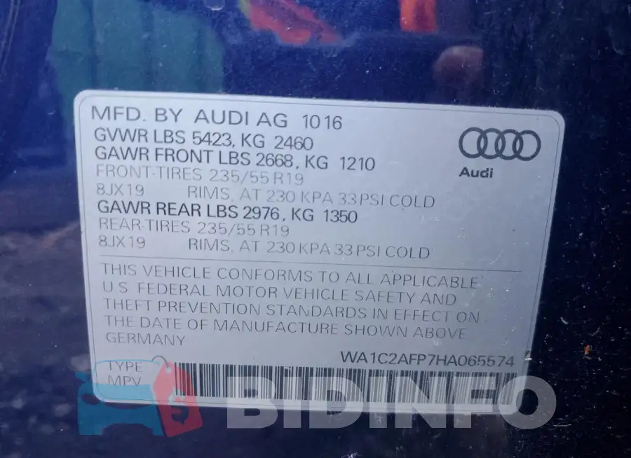 WA1C2AFP7HA065574 Photo# 14