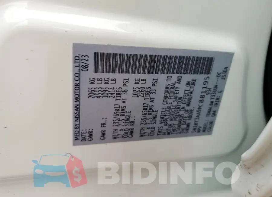5N1BT3AA9PC881195 Photo# 12