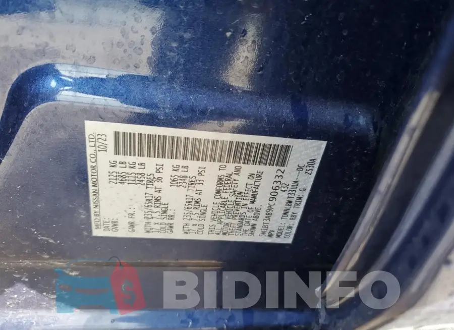 5N1BT3AB9PC906332 Photo# 12