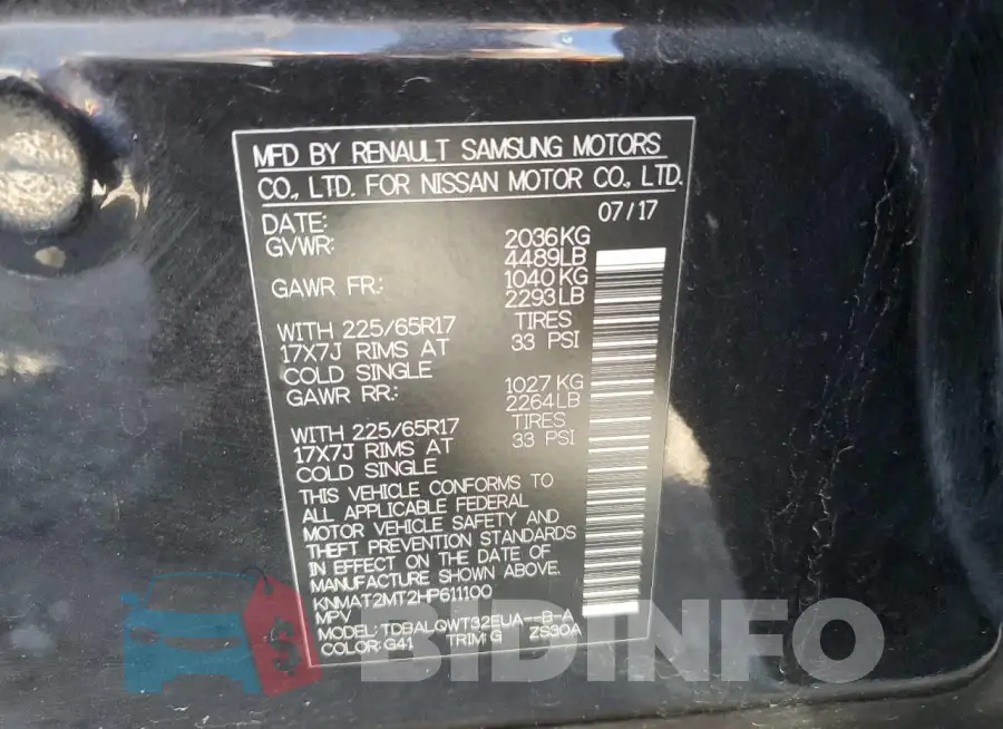 KNMAT2MT2HP611100 Photo# 13