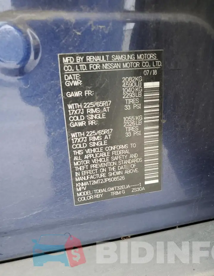 KNMAT2MT2JP608526 Photo# 12