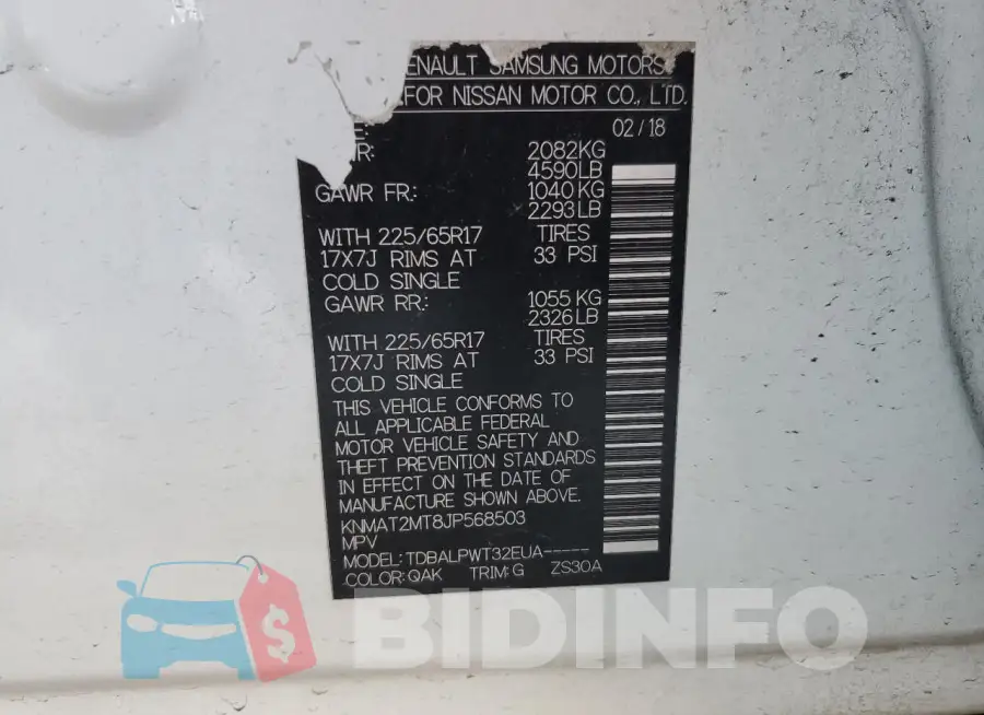 KNMAT2MT8JP568503 Photo# 13
