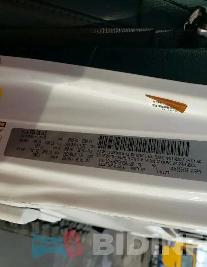 1C4HJXEN9KW501028 Photo# 12