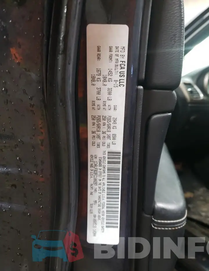 1C4RJFBG9FC100297 Photo# 12