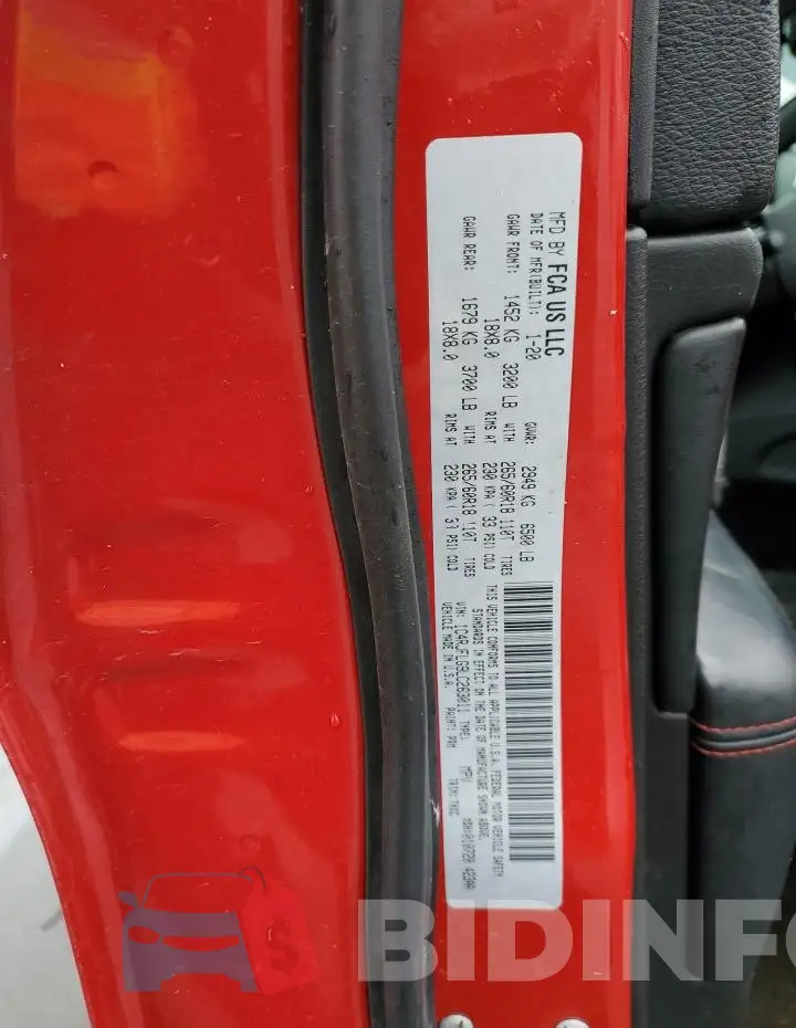 1C4RJFLG9LC263011 Photo# 13