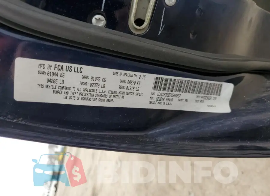 1C3CDFBB2FD300227 Photo# 12