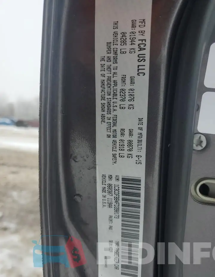 1C3CDFBB4FD390173 Photo# 12