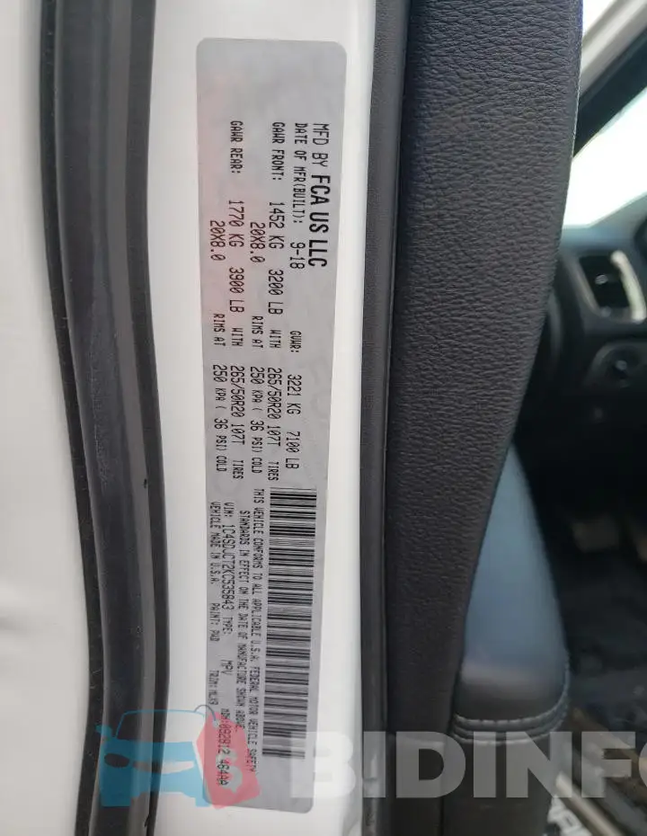 1C4SDJCT2KC535843 Photo# 10