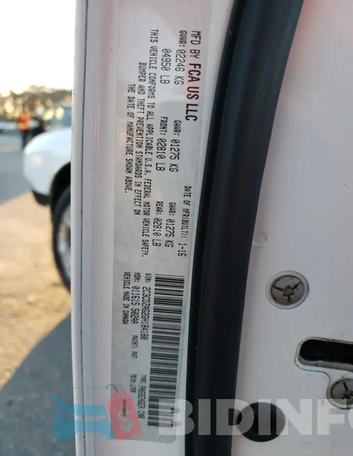 2C3CDZAG2GH184188 Photo# 13