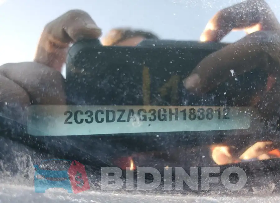 2C3CDZAG3GH183812 Photo# 12