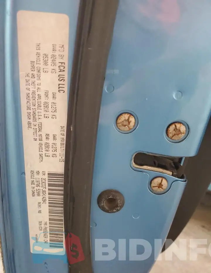 2C3CDZFJ8GH142841 Photo# 13