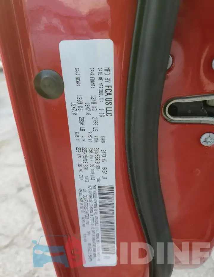 3C4PDCEG8GT207369 Photo# 14