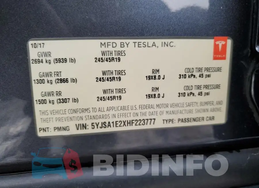 5YJSA1E2XHF223777 Photo# 12