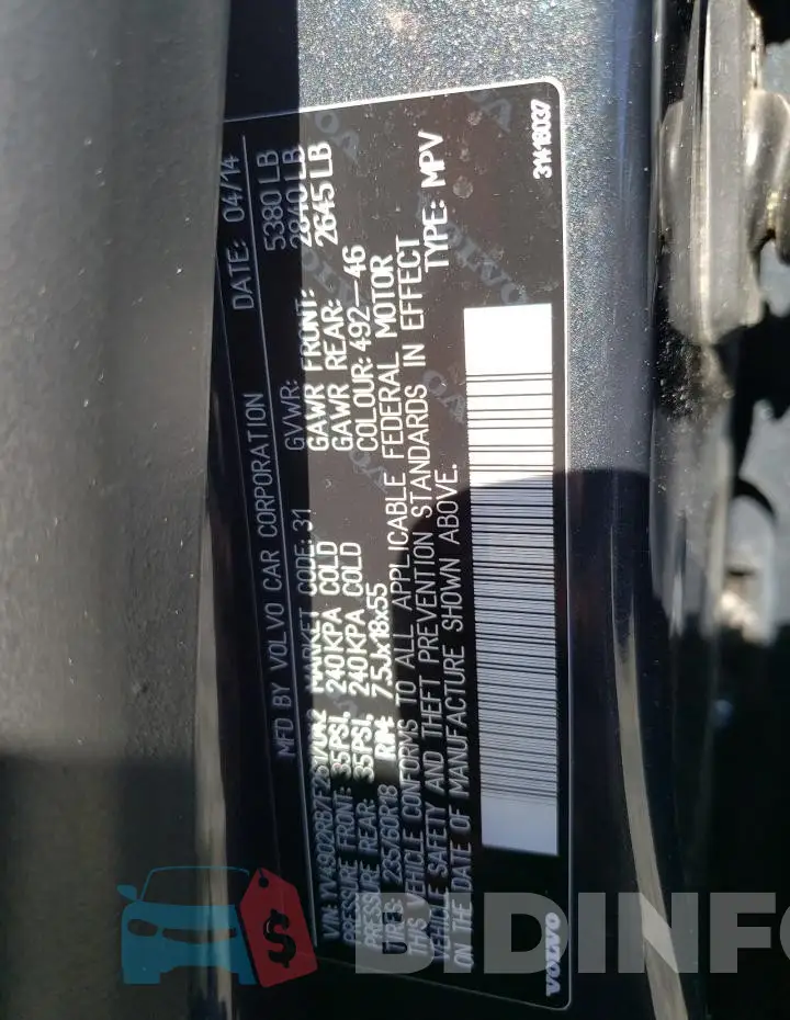 YV4902RB7F2617042 Photo# 13
