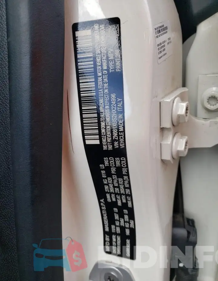 ZN661XUS2HX224996 Photo# 13