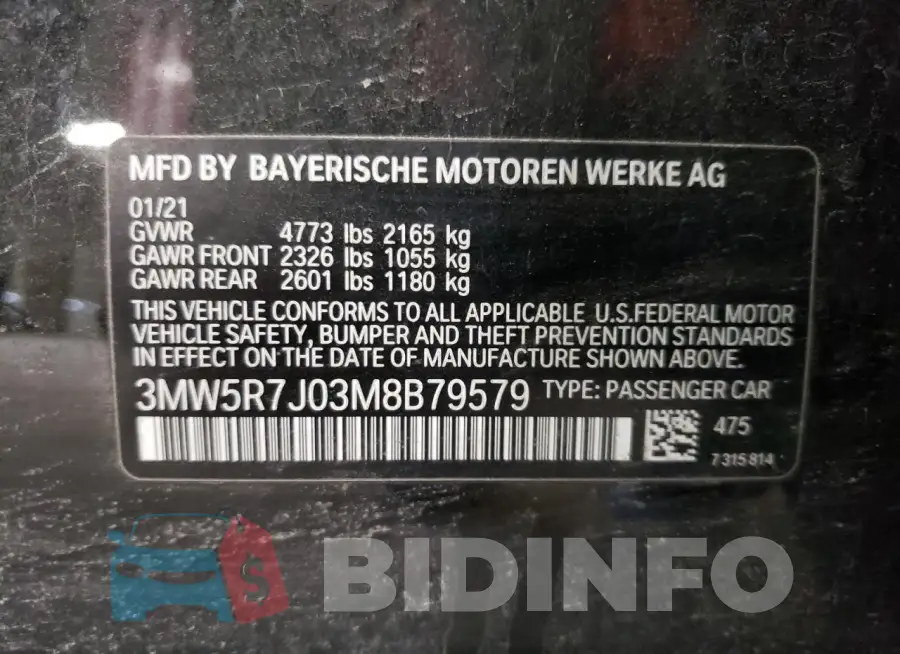 3MW5R7J03M8B79579 Photo# 12