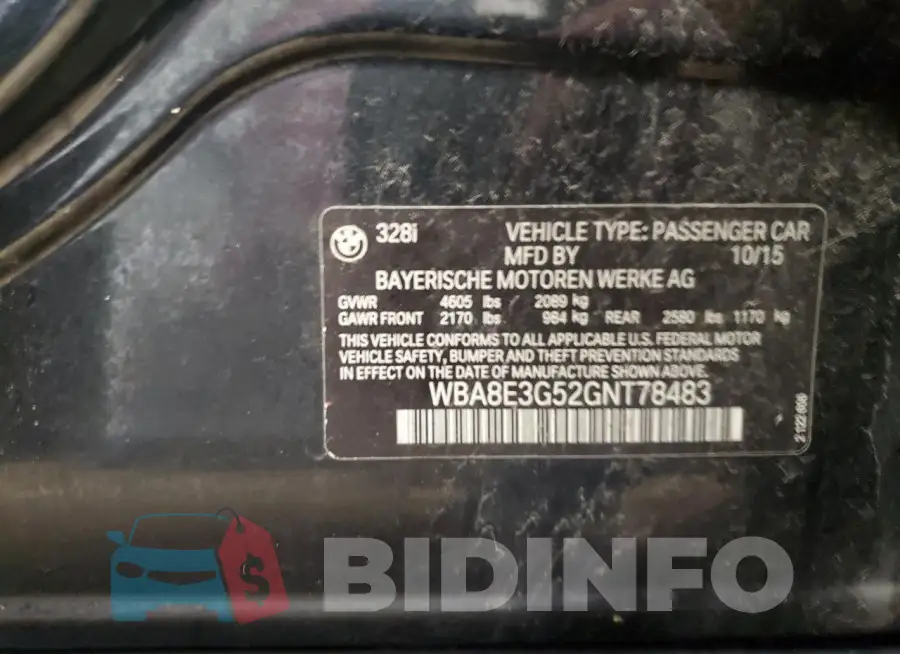 WBA8E3G52GNT78483 Photo# 13