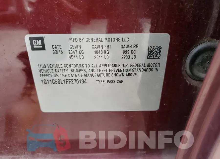 1G11C5SL1FF276184 Photo# 12