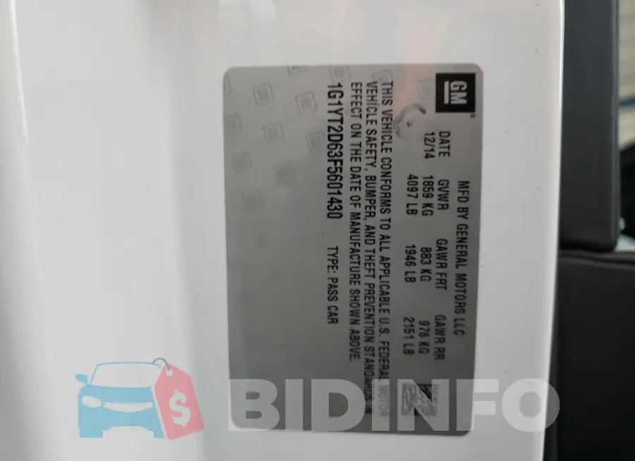 1G1YT2D63F5601430 Photo# 13