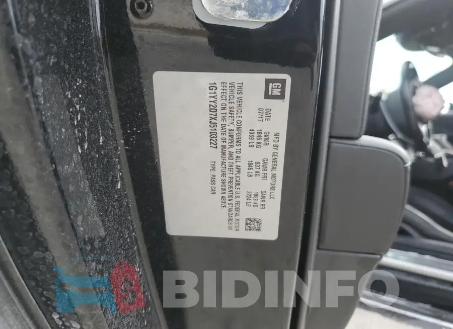 1G1YY2D7XJ5103227 Photo# 12