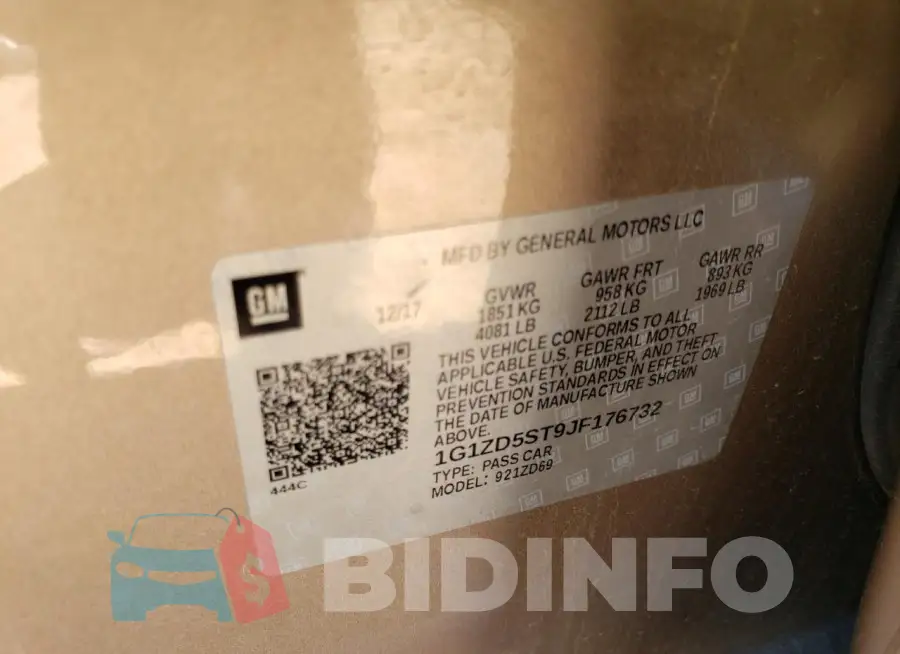 1G1ZD5ST9JF176732 Photo# 12