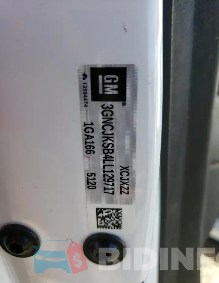 3GNCJKSB4LL129717 Photo# 12