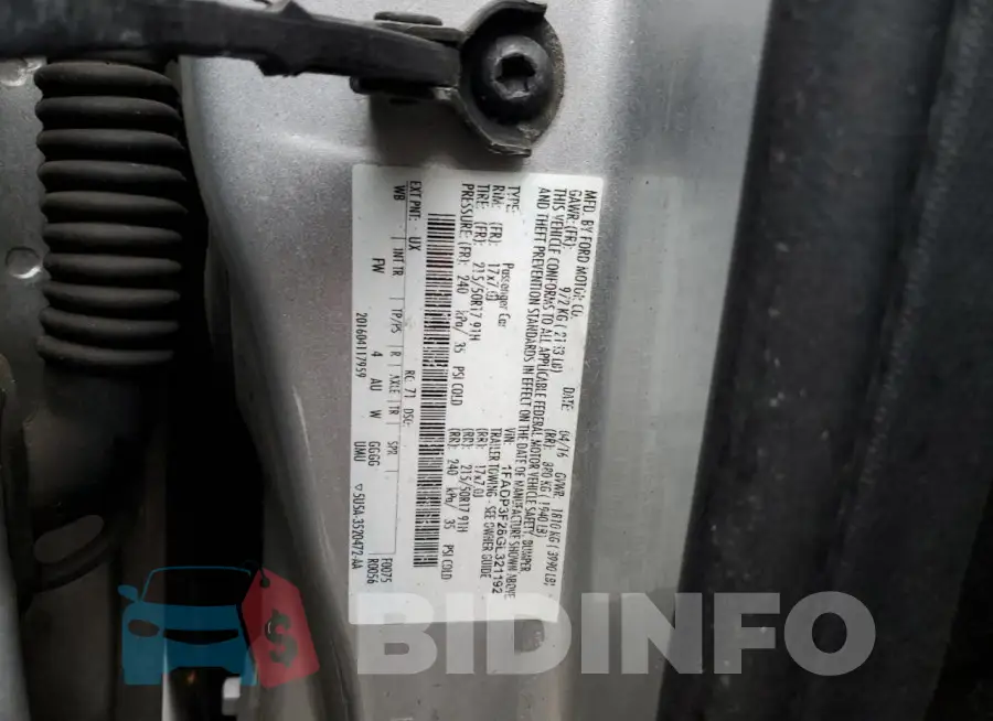 1FADP3F28GL321192 Photo# 13