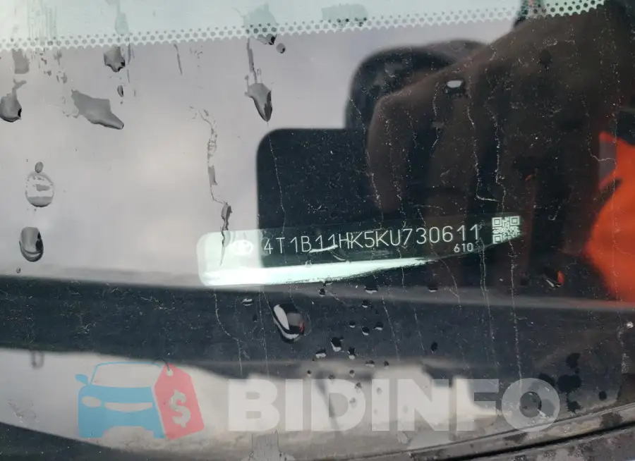 4T1B11HK5U730611 Photo# 12