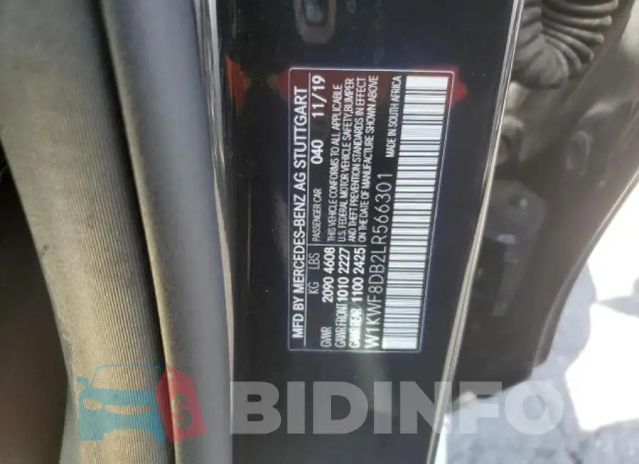 W1KWF8DB2LR566301 Photo# 12