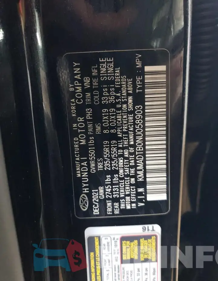 KMUMADTB0NU058903 Photo# 12