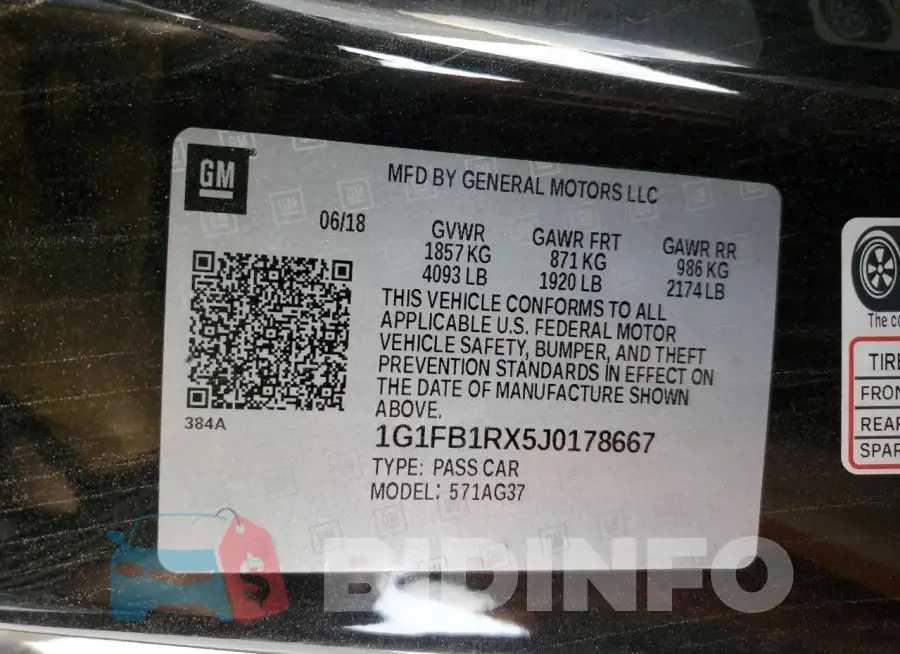 1G1FB1RX5J0178667 Photo# 13