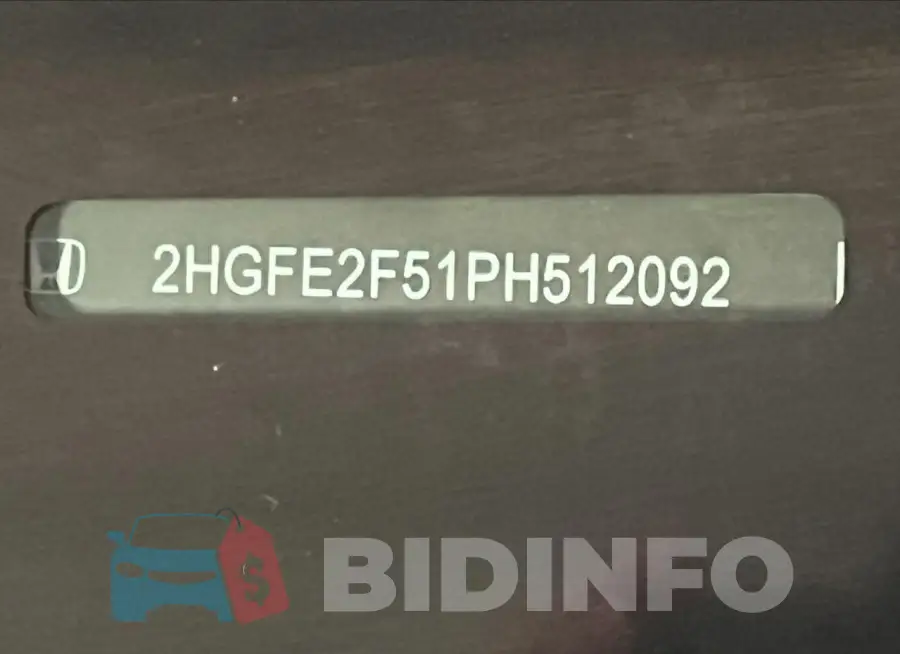2HGFE2F51PH512092 Photo# 10