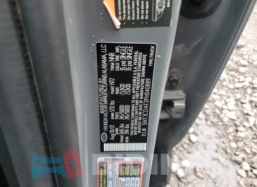 5NTJCDAF2PH040889 Photo# 13