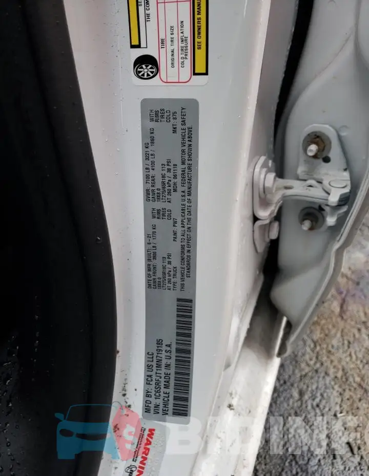 1C6SRFJT1MN719185 Photo# 12